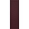 Ekena Millwork True Fit PVC Single Panel Chevron Modern Style Fixed Mount Shutters, Wine Red, 15W x 49H, PR TFP001CV15X049WR - alternate 15